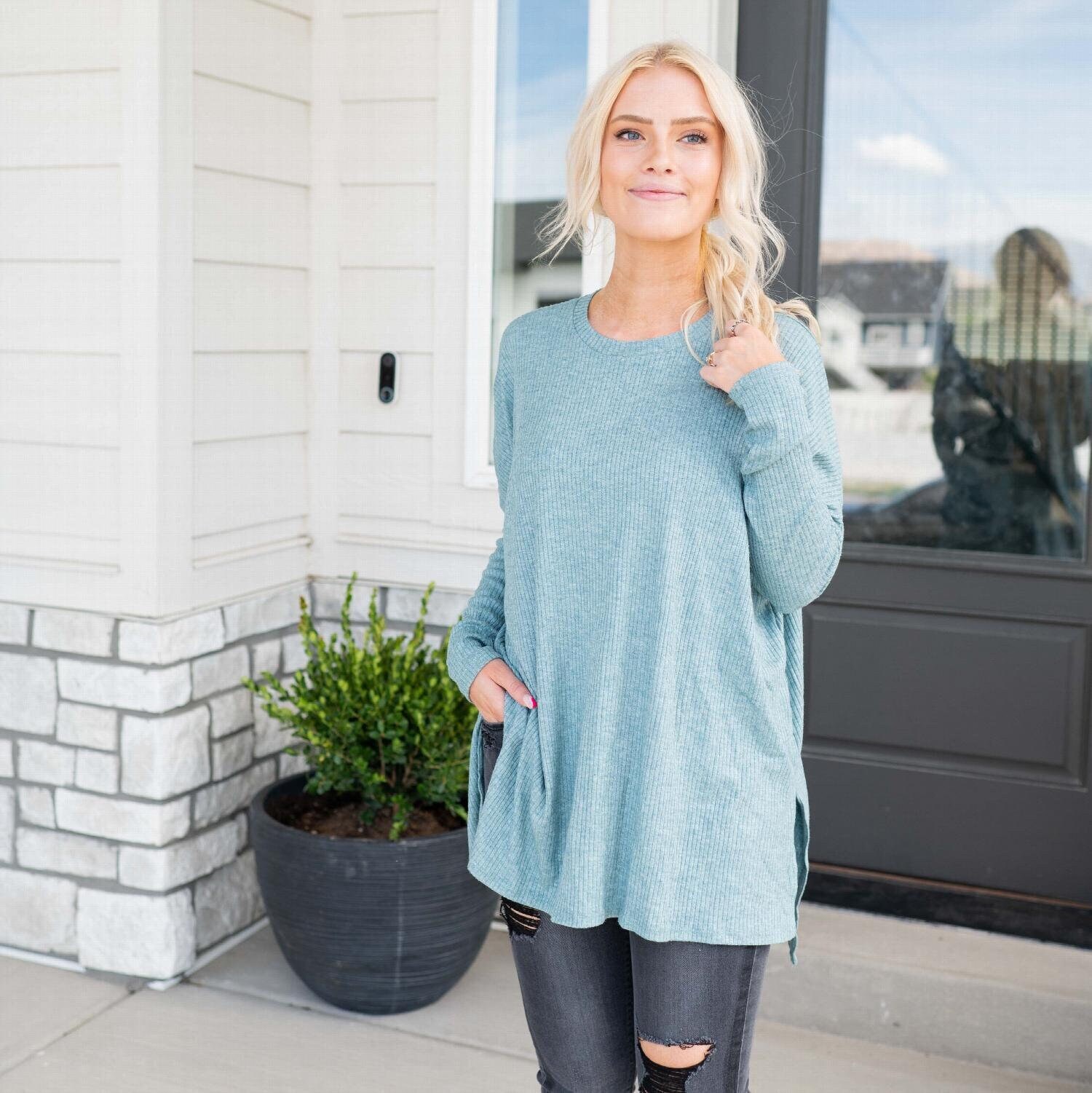Crew Neck Tunic - Etsy