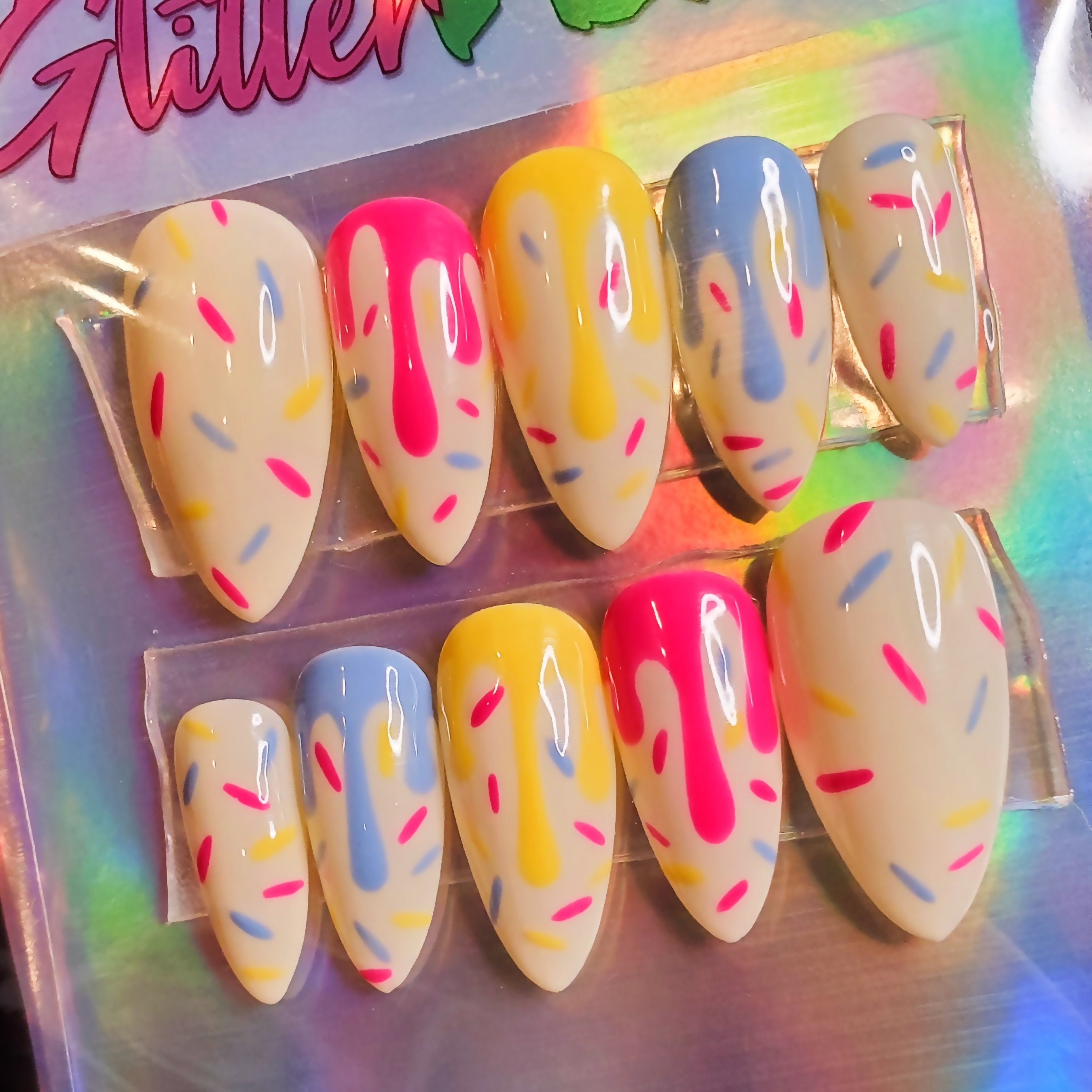 Nails by HL Nails #nailsdesign #glitternails #nailsgel #beauthy | By HL  Nails | Facebook