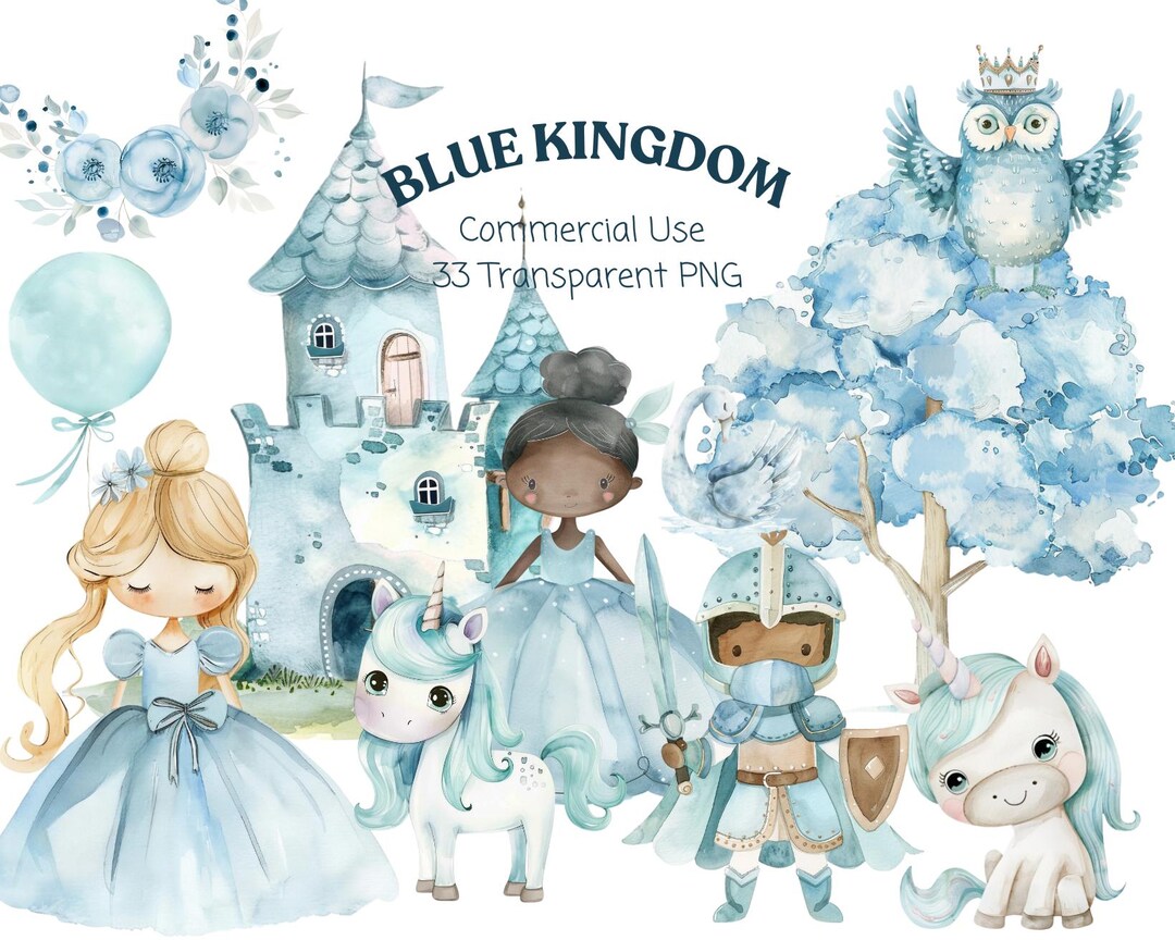 Princess Birthday Little Princess Clipart Nursery Decor Png Fantasy ...