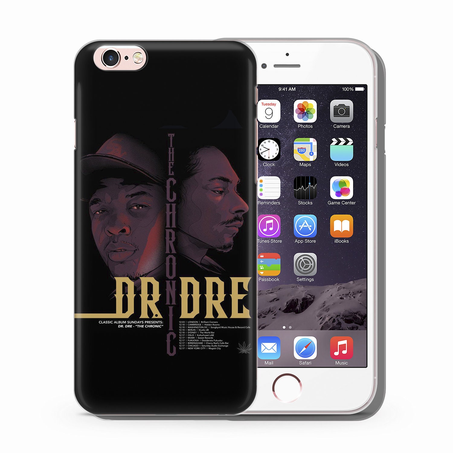 Dr. DRE N2 iPhone 4 5 SE 2020 2022 6 7 8 Plus X XS Xs Max Xr -  Denmark