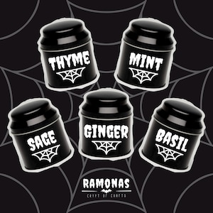 Creepy Urn Canister - Small Urn Style Kitchen Canisters. Available Singular or as set.