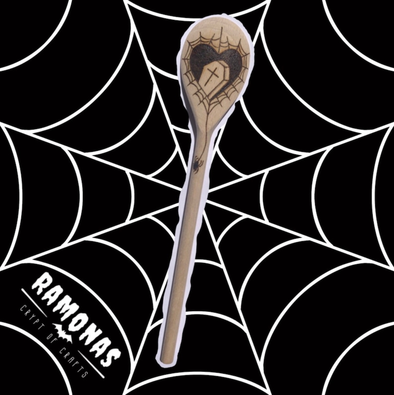 Spooky Spoons - Burnt by Hand - Etsy