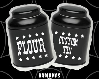 Recipiente para urna Rootin Tootin: recipiente grande para cocina tipo urna. Disponible para personalizar.