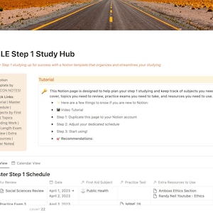 Usmle Step 1 Study Hub Notion Template For Medical Students Etsy Usmle Step 1 Study Hub Notion Template For Medical Students Etsy