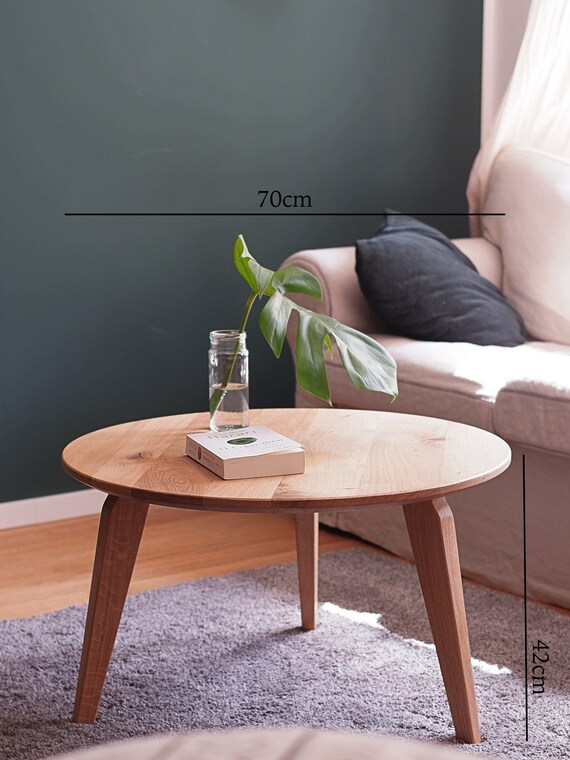 70cm round coffee on sale table