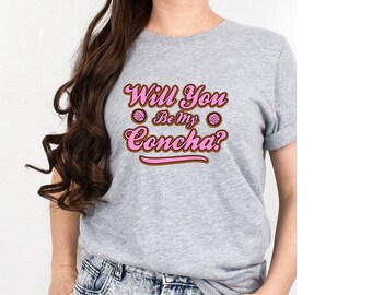 Pan Dulce Shirt, Conchas Tshirt,  Handmade Conchas Shirt, Mexican Cafecito Tshirt, Sweet Conchas Coffee Shirt, Top Womens Shirt