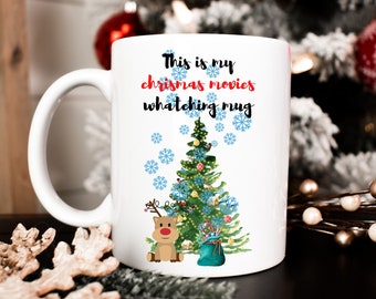 Christmas Movies Mug, Mug Cozy Christmas, Mama Christmas Mug, Teacher Christmas Mug, Mom Mug Christmas, Christmas Gift, Christmas Mug