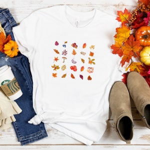 Cozy Tshirt Design, Fall Lovers Shirt, Autumn Gift Shirt, Hello Fall Shirt Disigns, Pumpkin Patch, Thanksgiving Shirt, Fall Lover T-shirt image 5