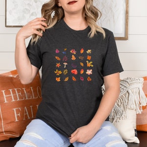 Cozy Tshirt Design, Fall Lovers Shirt, Autumn Gift Shirt, Hello Fall Shirt Disigns, Pumpkin Patch, Thanksgiving Shirt, Fall Lover T-shirt image 4