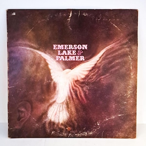 Emerson Lake Palmer Vinile LP Autotitolato Cotillion 1970 Prog Rock Classico Disco