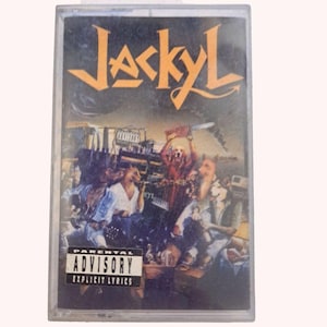 Jackyl Self-Titled Cassette Tape 1992 Geffen Parental Advisory Hard Rock Metal
