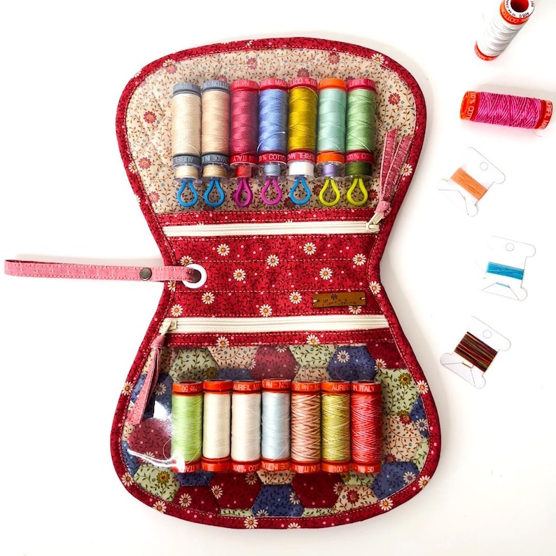 Thread Clotch Thread Clutch, Bag With Room for Color Chart or Needle Storage, for EPP ...