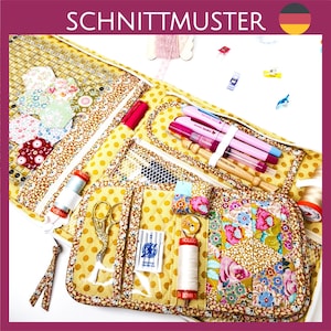 Naaimap met uitneembare etui en etui epp en handwerk - naaipatronen