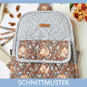Sling Bag, Tasche für den Alltag - mit 7 optionalen Fächern - Schnittmuster
