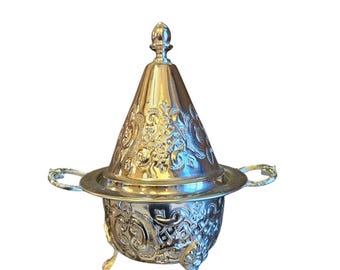 Serving Dish, Moroccan Serving Dish, Engraved Serving Pot With Lid