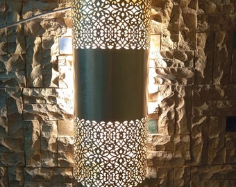 Illuminate Your Space with a Traditional Moroccan Sconce - Handcrafted Artisanal Wall Decor and Lighting