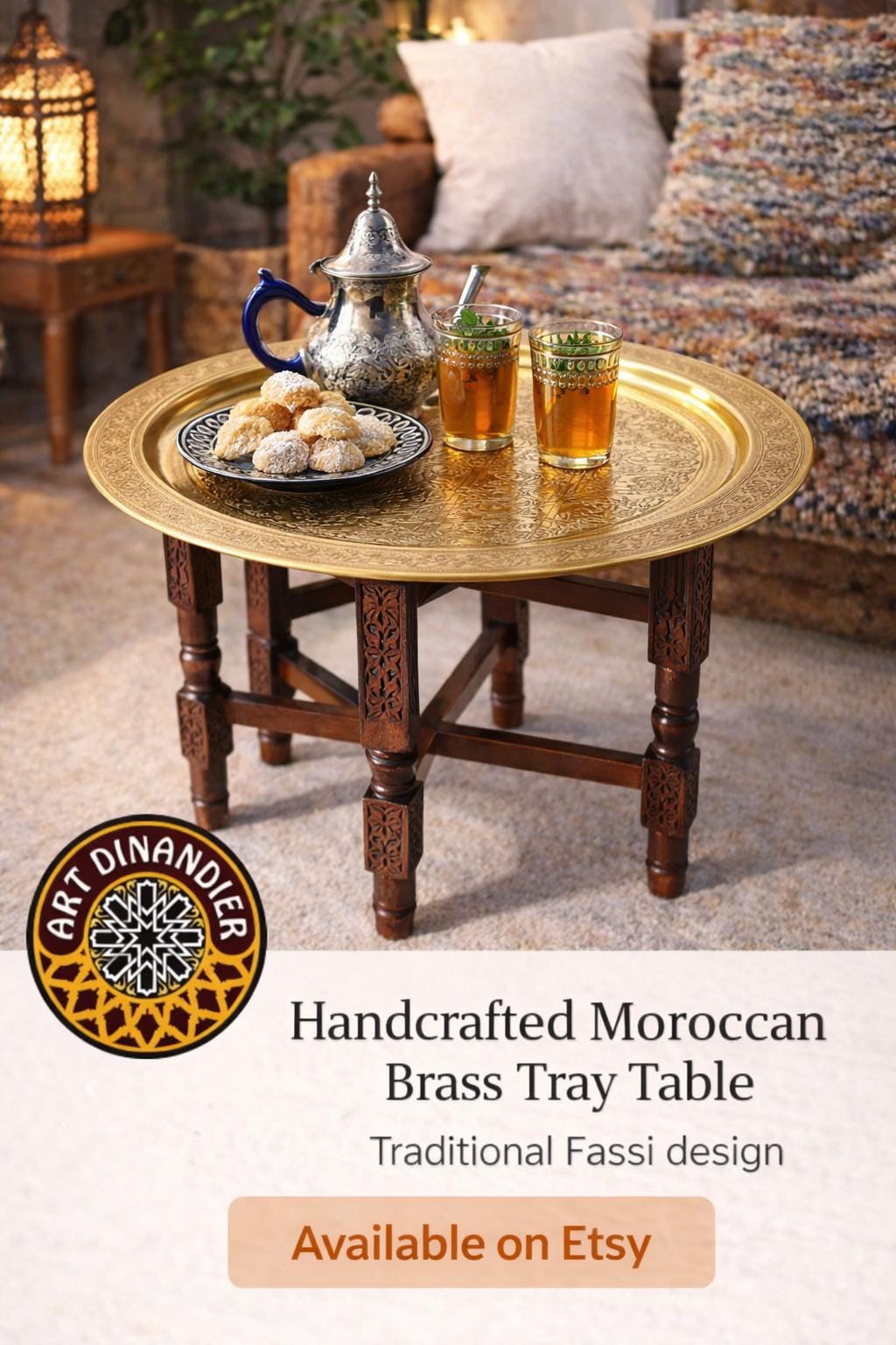 Moroccan tray table - Etsy 日本