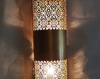 Illuminate Your Space with a Traditional Moroccan Sconce - Handcrafted Artisanal Wall Decor and Lighting