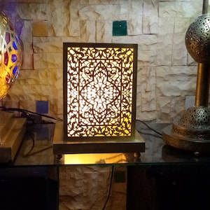 Moroccan table lamps, Moroccan decor, Boho lighting, Stained glass lamps, Handcrafted home decor, Moroccan design, Unique table lamps,