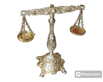 Scales of Justice, Lawyer's Decor, Legal Art, Attorney Gift, Law Office Decor, Scales of Justice, Legal Balance, New Favors