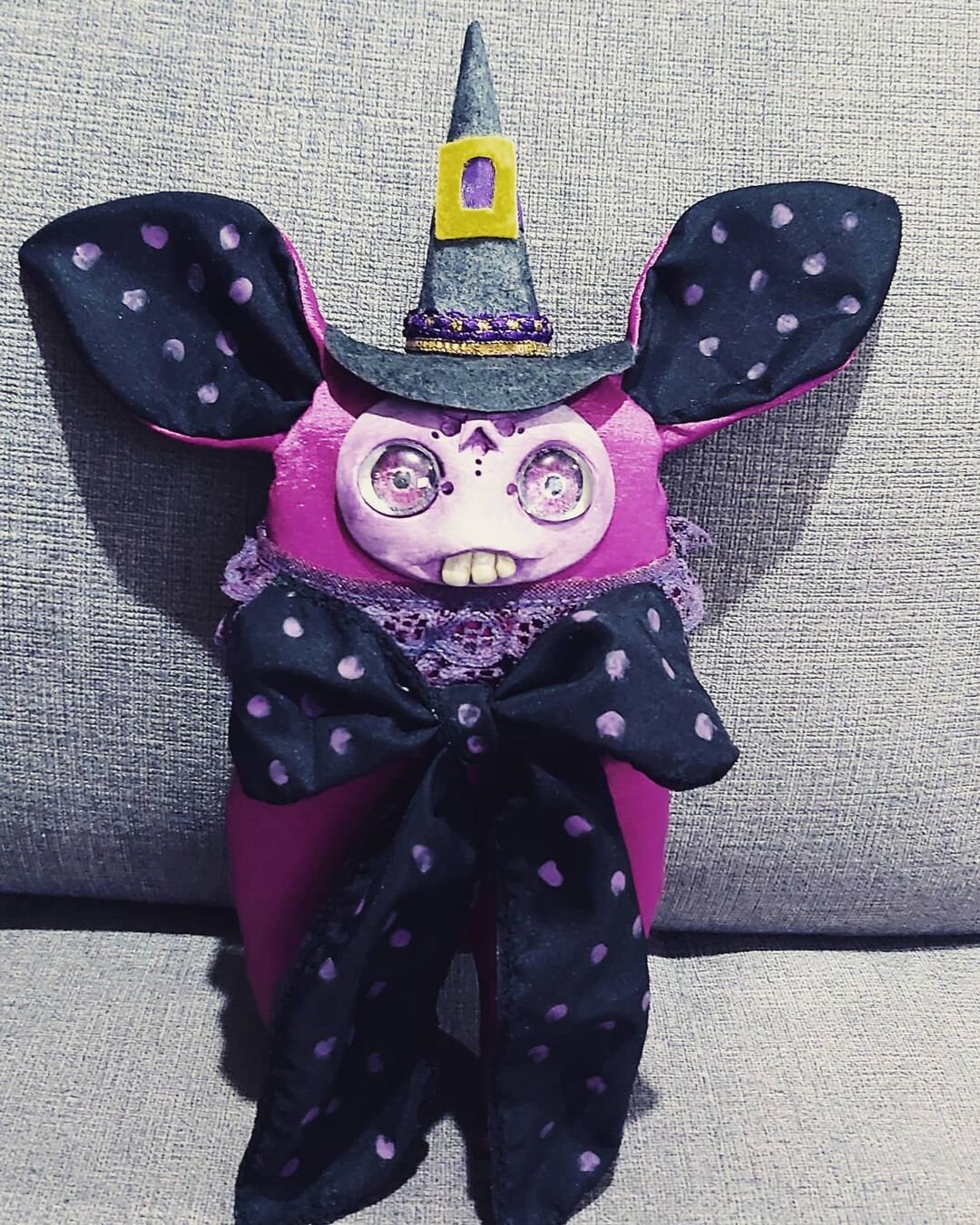 Dust bunnies doll rabbit plushie the maker plushie doll fanmade art