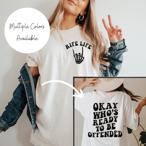 Matt Rife Who&#39;s Ready to be Offended Shirt, Rife Life Shirt, Funny Matt Rife Shirt, Comedian Shirt, Concert Shirt, Rife Shirt
