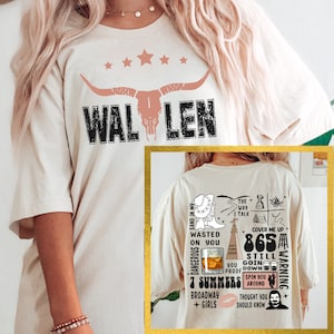 Vintage Pink Wallen Western Shirt (Colors Now Available), Country Music Shirt, Shirt for Her, Cowboy shirt, Vintage Shirt, Concert Shirt