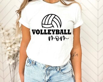 Volleyball Mom Graphic T-Shirt, Ultra-Cotton Sports Tee
