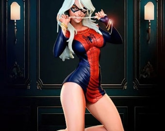 Sexy Black Cat | Etsy