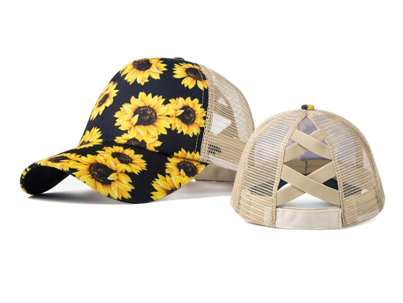 High Ponytail Hatsunflower Sunhat for 