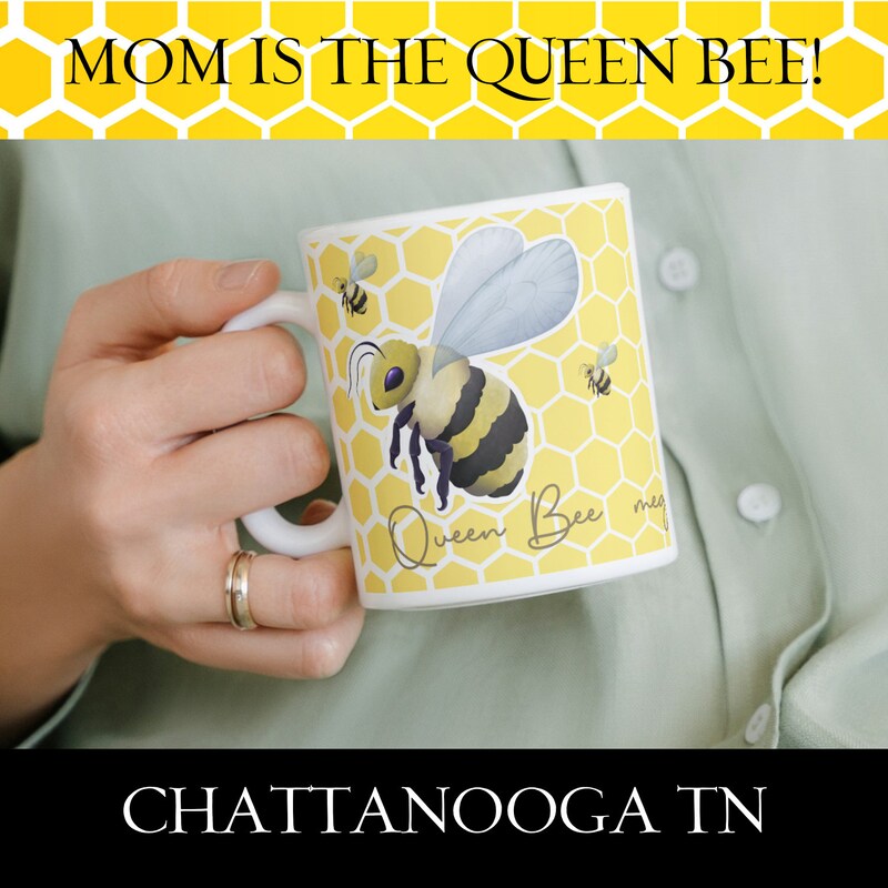 thumbnail image 2 of Personalised Queen Bee Mug - Just The Right Gift UK 2 of 11