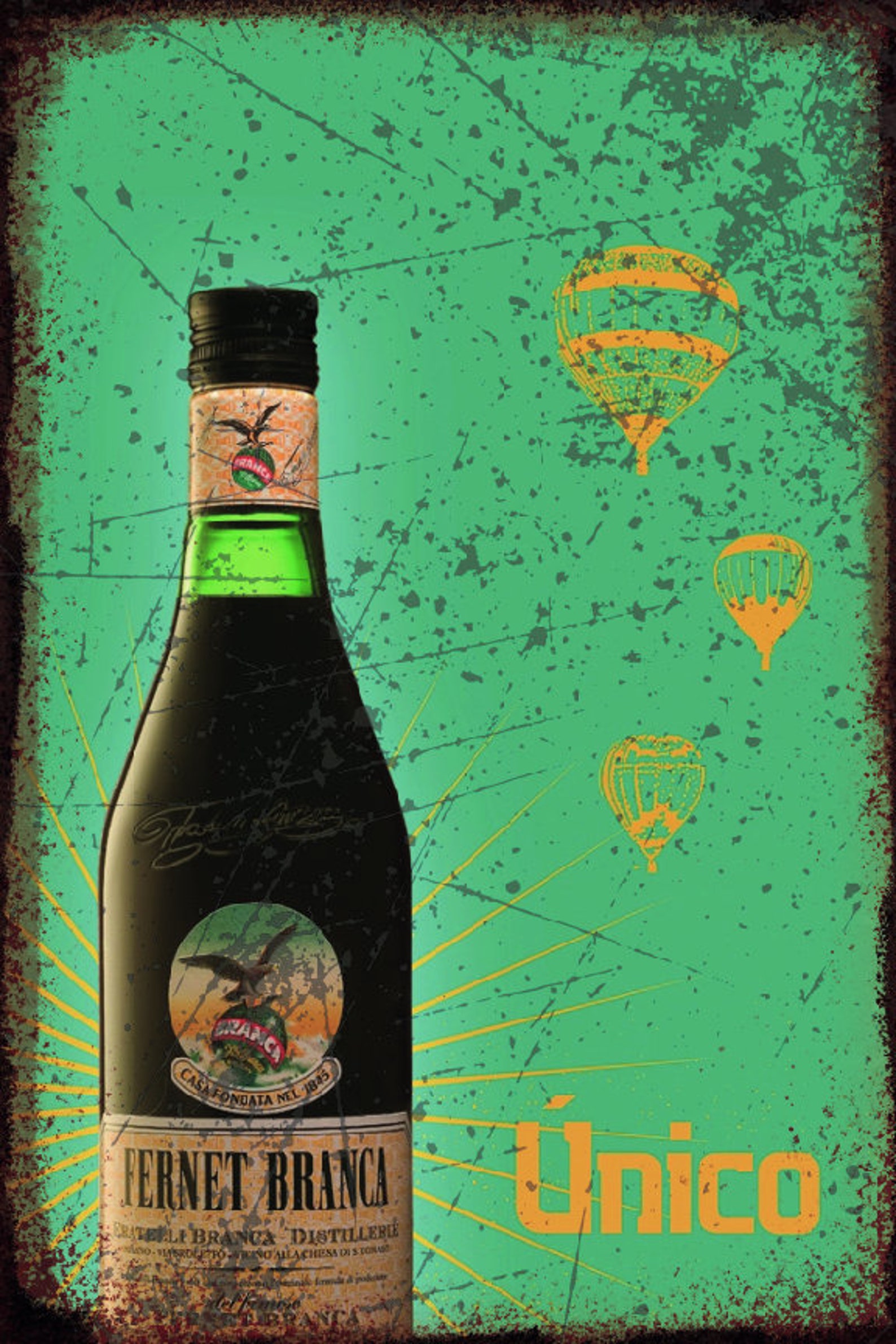 Branca Poster Branca Metal Poster Branca Etsy