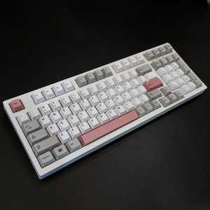 Classic Retro Styled Keycaps Set |Cherry Profile | PBT Plastic | 134 Keycaps