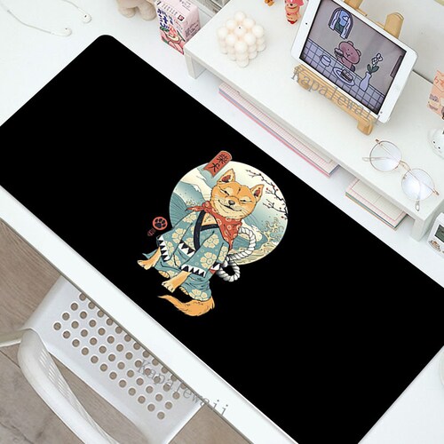 Japanese Desk Mats Different Colours and Sizes Mouse Pad Etsy