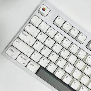 Minimalistic Mac Keycaps | XDA Profile | PBT Plastic | 125 Keycaps set