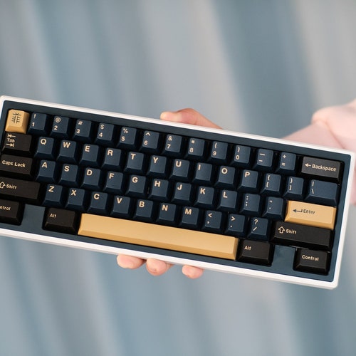 Blue Samurai Keycap set | Cherry Profile | PBT Plastic | 123 Keycaps