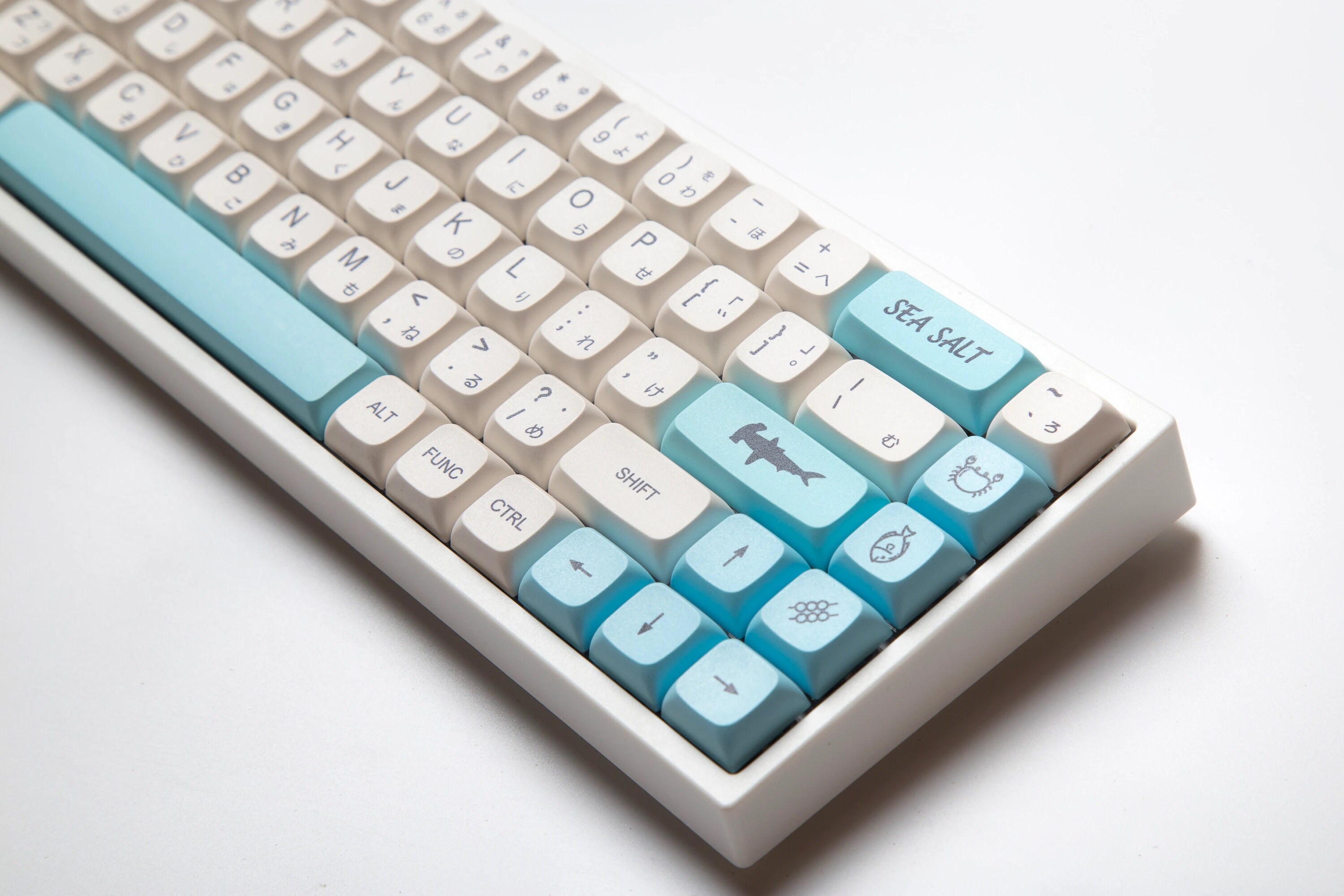 Sea Salt Keycaps XDA Profile PBT Plastic 138 Keycap Set Etsy Singapore