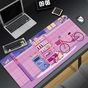 Vending Machine Kawaii Desk Mat | Different  Sizes | Mouse Pad | Gaming Mouse Mat