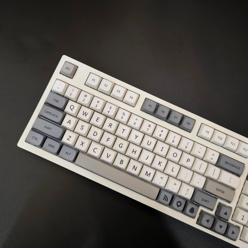 Japanese Retro Keycaps XDA Profile PBT Plastic 120 Etsy UK