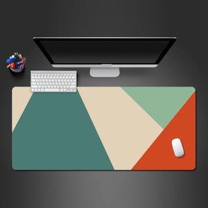 Abstract Desk Mat | Various sizes | Different Colours Available | Mouse Pad | Minimalistic design