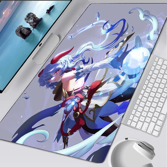 Genshin Impact Ganyu 2 Desk Mats Different Sizes Available Etsy Hong Kong