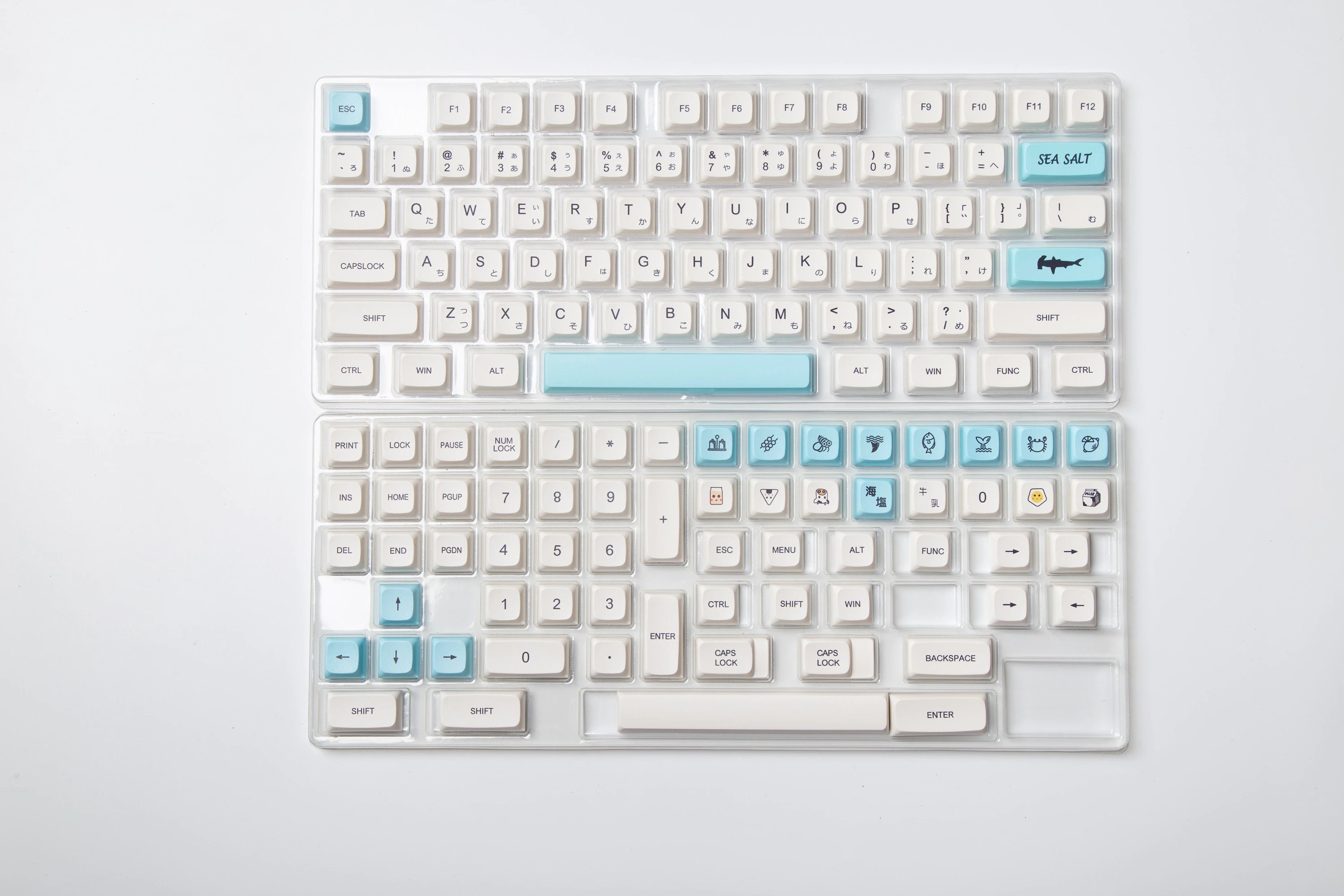 Sea Salt Keycaps XDA Profile PBT Plastic 138 Keycap Set Etsy Hong Kong