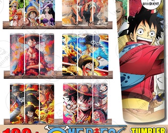 20+ One Piece Tumbler Png, Movie Character Tumbler Digital Design, Luffy Skinny Tumbler 20oz Design, Instant Download