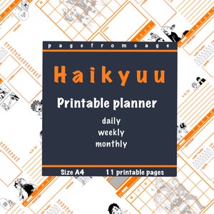 Aitai☆Kuji Haikyuu!! To the Top Ensky Goods 2022 Schedule Planner