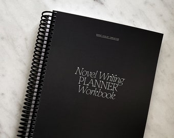 PREORDER × Novel Writing Workbook Planner for Author Planner Plot a Novel Writer Gift How to Write Workbook Creative Planner Writing Journal