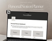 Notion Template ADHD Notion Project Management Notion Planner Digital Life Wellness Planner Aesthetic Notion Dashboard Reading Planner