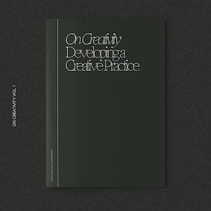 Creative Zine for Artists and Creatives How to Guide Developing a Creative Practice Book Informational Creativity Zine Gift Creative Process