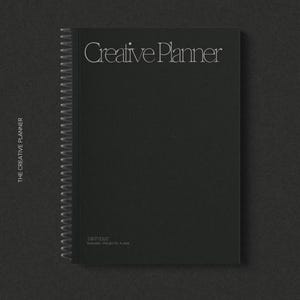 Creative Project Planner for Artists and Designers Undated Planner Notebook Project Management Planner Journal Organization Craft Planner