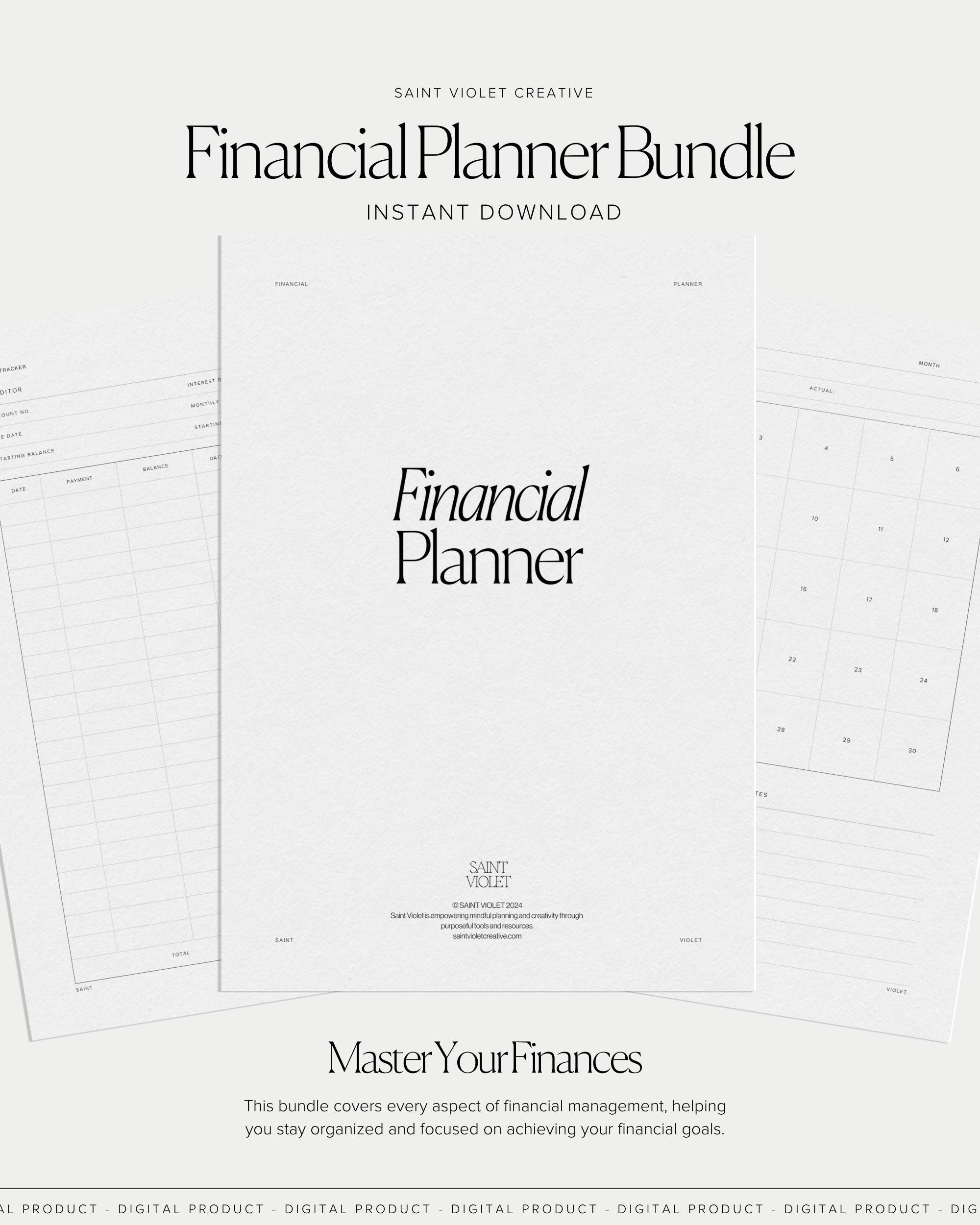 Digital Fitness Planner Printable Weight Loss Journal Printable Workout ...