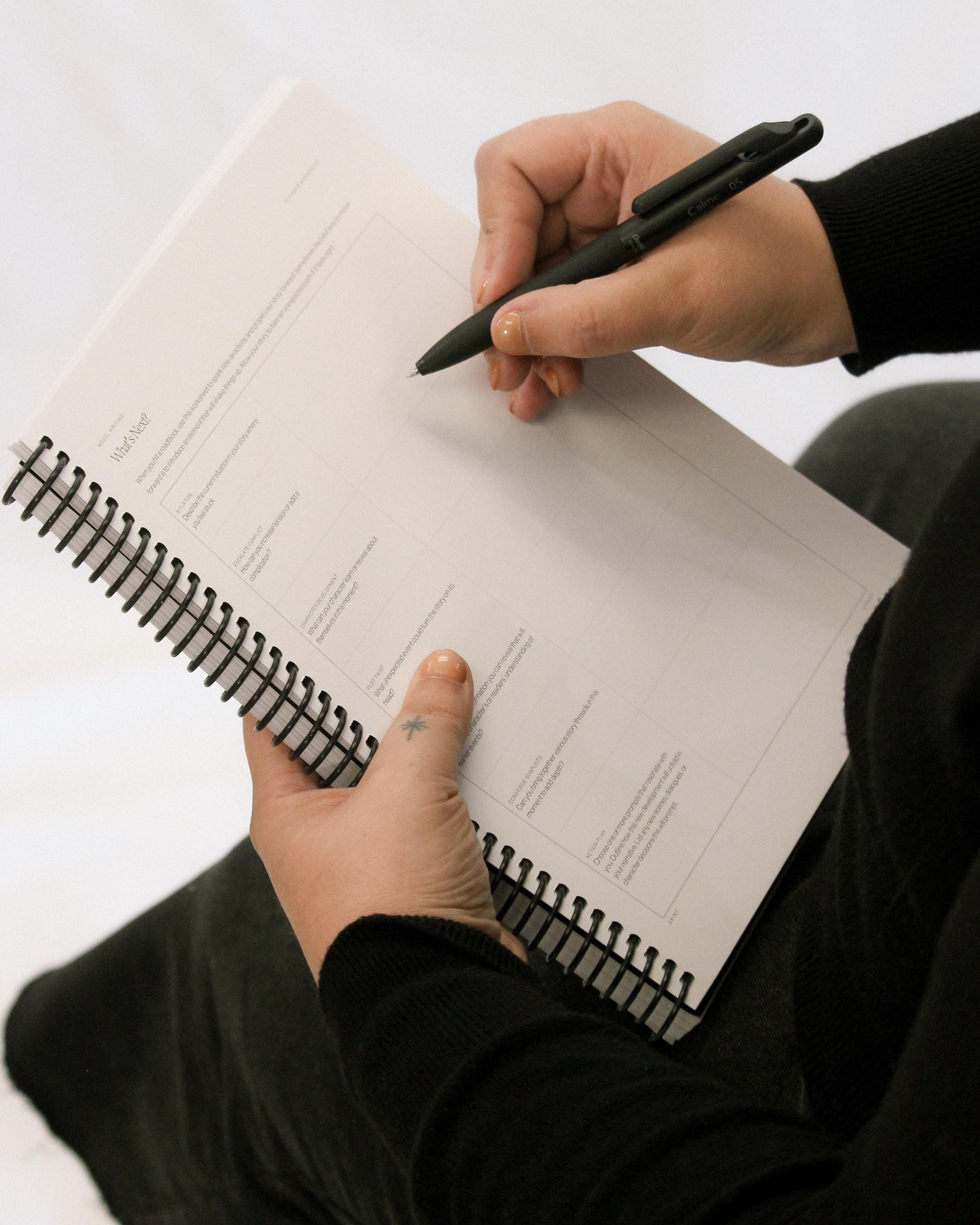 Novel Writing Workbook Planner for Author Planner Plot a Novel Writer Gift How to Write Workbook Creative Planner Writing Journal Book Guide